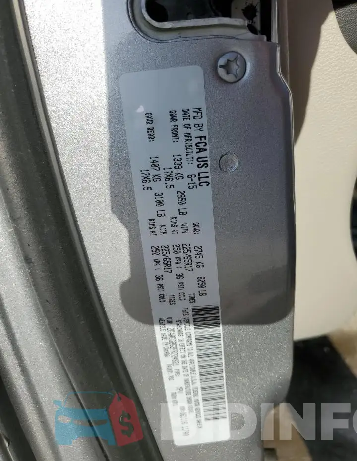 2C4RDGBG2FR724821 Photo# 13