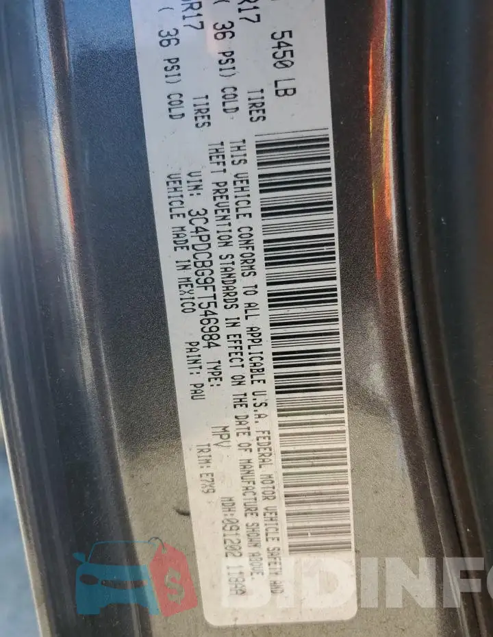 3C4PDCBG9FT546984 Photo# 13
