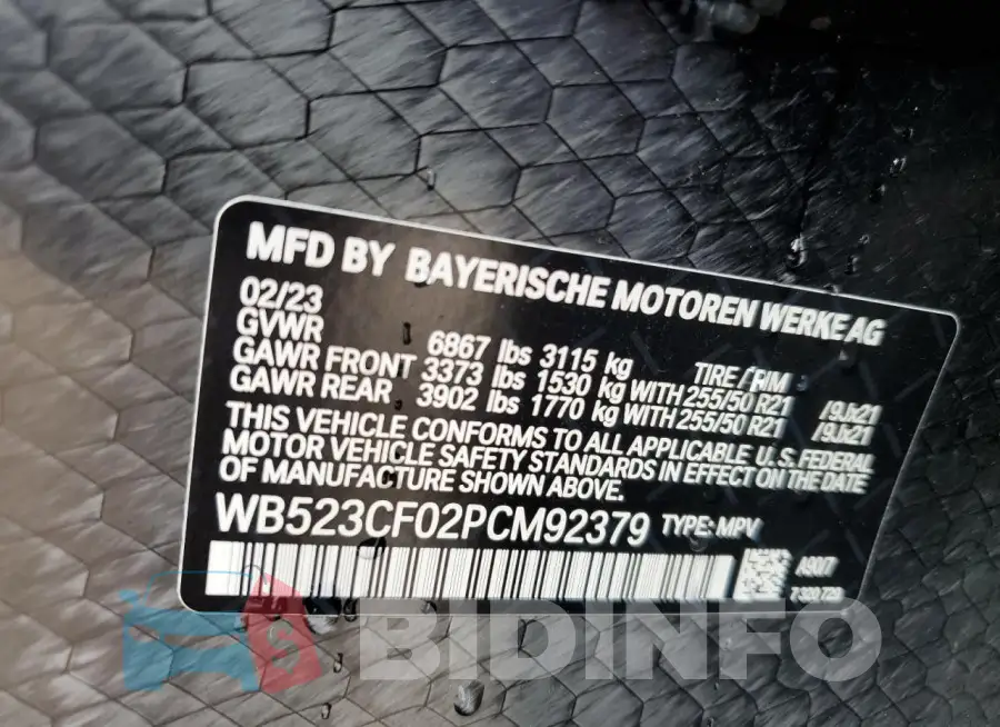 WB523CF02PCM92379 Photo# 13