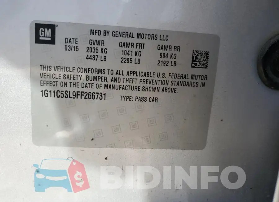 1G11C5SL9FF266731 Photo# 12