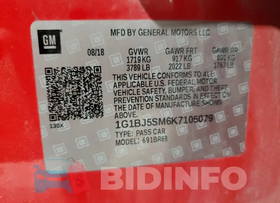 1G1BJ5SM6K7105079 Photo# 12