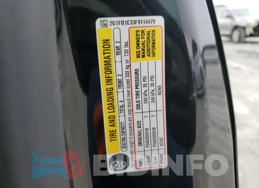 2G1FB1E33F9114479 Photo# 13