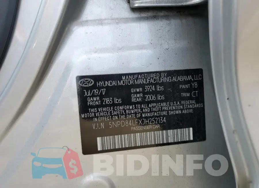 5NPD84LFXJH252134 Photo# 12