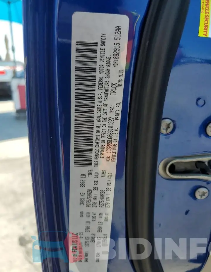 1C6RR6LG0GS101327 Photo# 12
