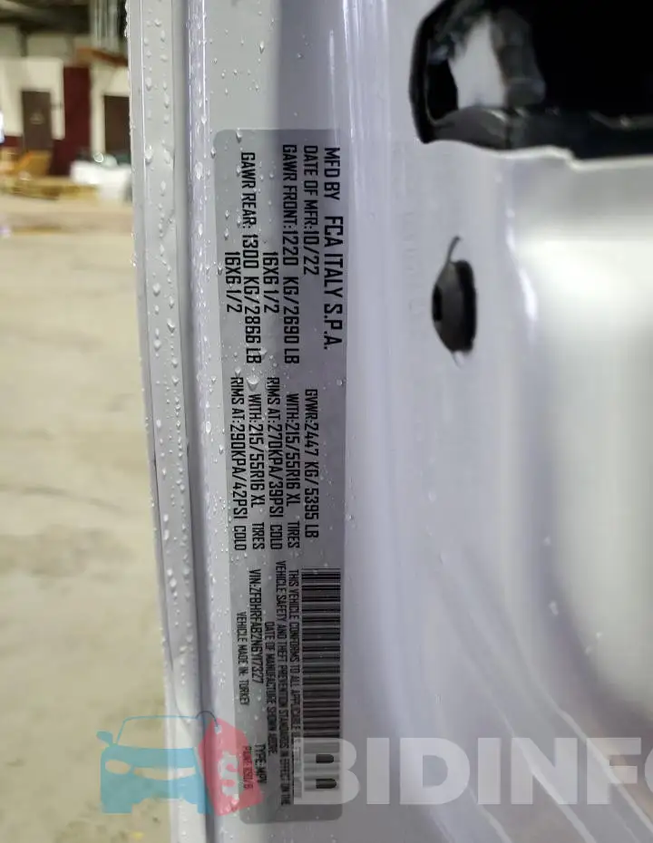 ZFBHRFAB2N6Y17327 Photo# 12