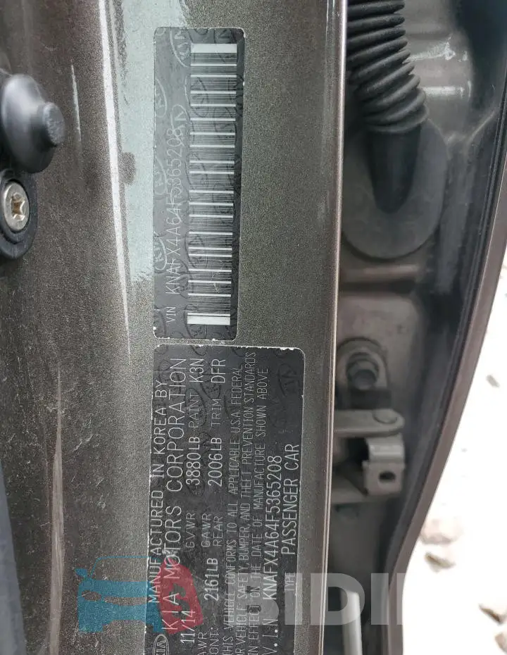 KNAFX4A64F5365208 Photo# 13