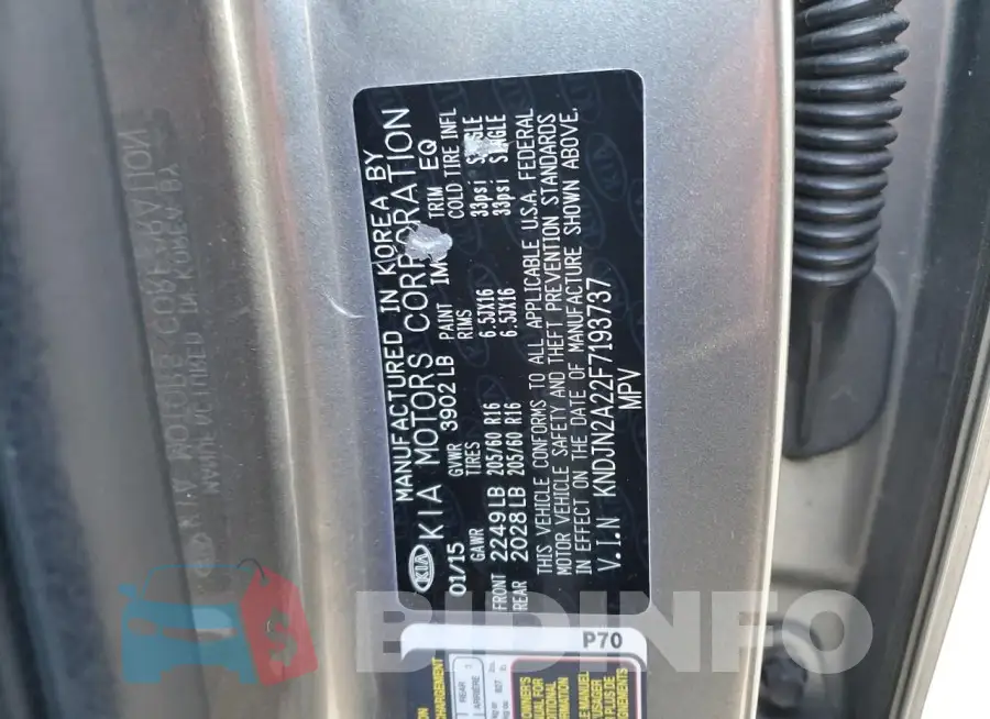 KNDJN2A22F7193737 Photo# 12