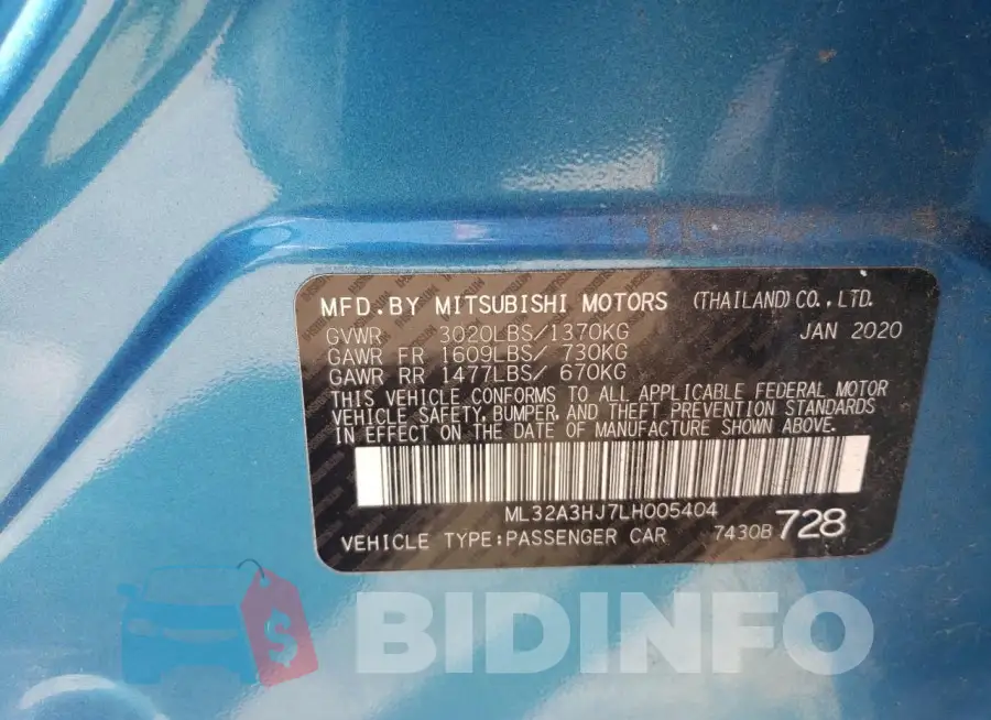 ML32A3HJ7LH005404 Photo# 12