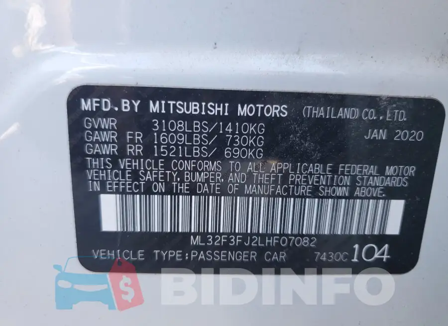 ML32F3FJ2LHF07082 Photo# 12