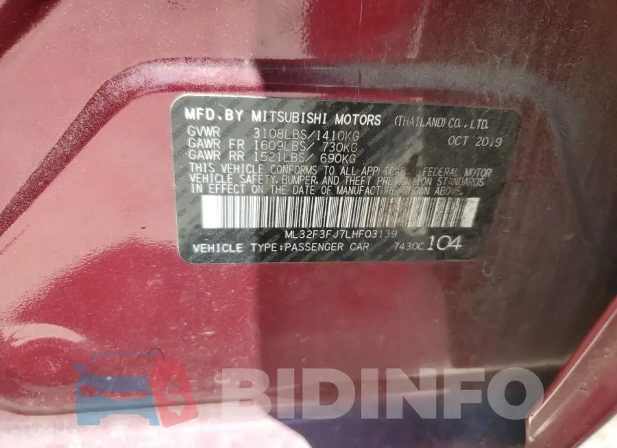 ML32F3FJ7LHF03139 Photo# 12
