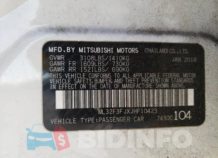 ML32F3FJXJHF10423 Photo# 12
