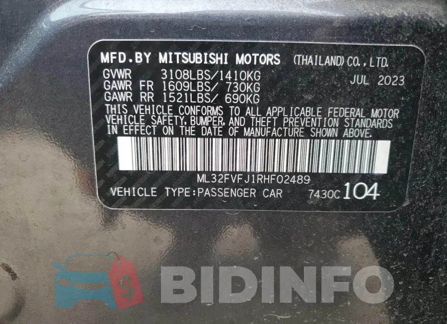 ML32FVFJ1RHF02489 Photo# 12