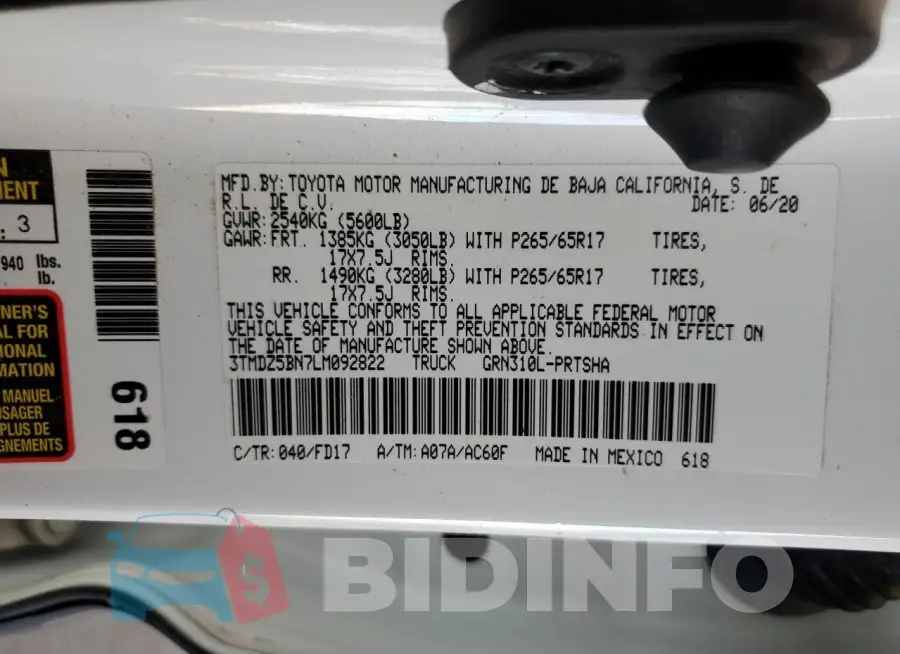 3TMDZ5BN7LM092822 Photo# 12