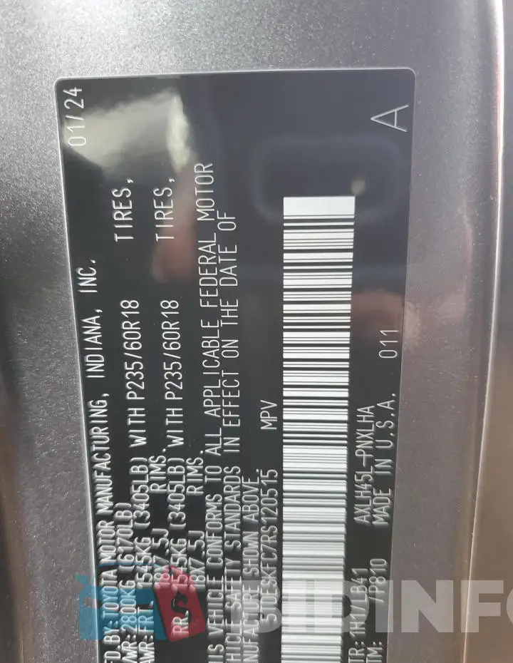 5TDESKFC7RS120515 Photo# 13