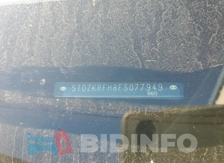 5TDZKRFH8FS077949 Photo# 14