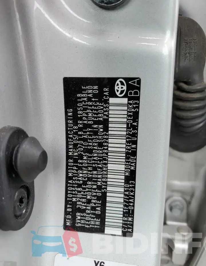 5YFBURHEXJP848282 Photo# 12