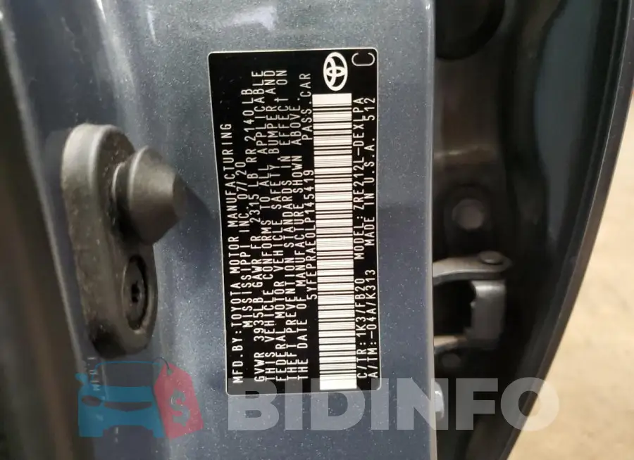 5YFEPRAE0LP145419 Photo# 12