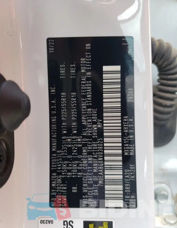 7MUEAABGXNV038025 Photo# 13