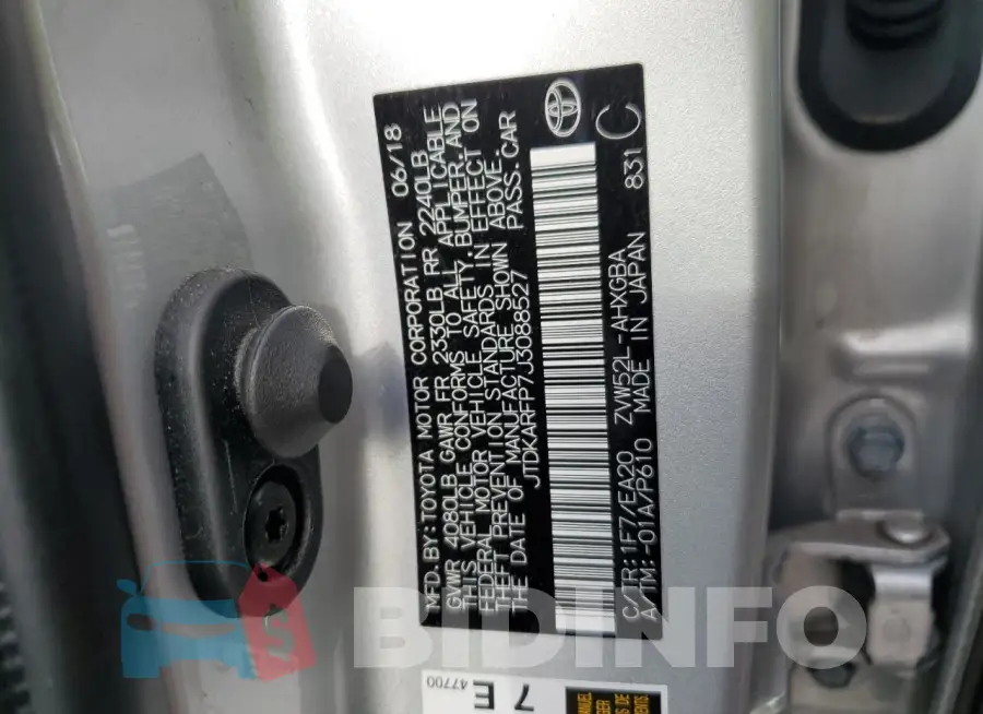 JTDKARFP7J3088527 Photo# 13