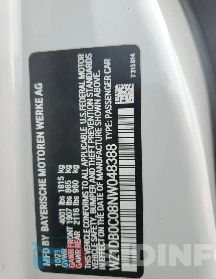 WZ1DB0C08NW048388 Photo# 12