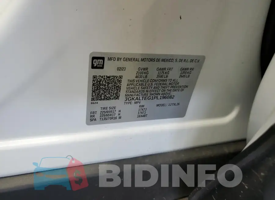 3GKALTEG1PL196082 Photo# 12
