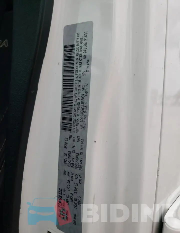 1C4HJWEG2JL929034 Photo# 13