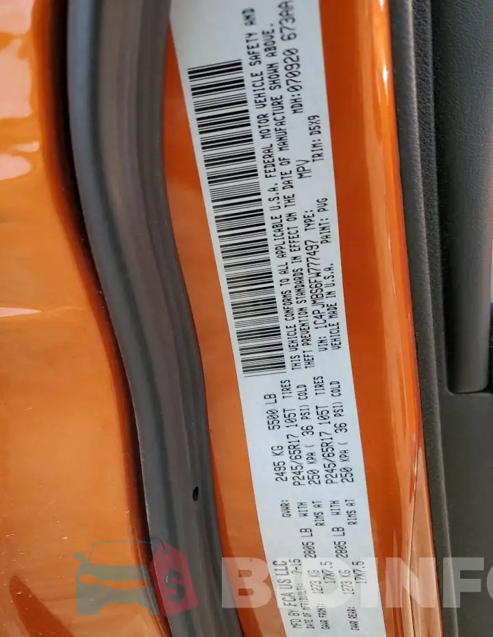 1C4PJMBS6FW777497 Photo# 12