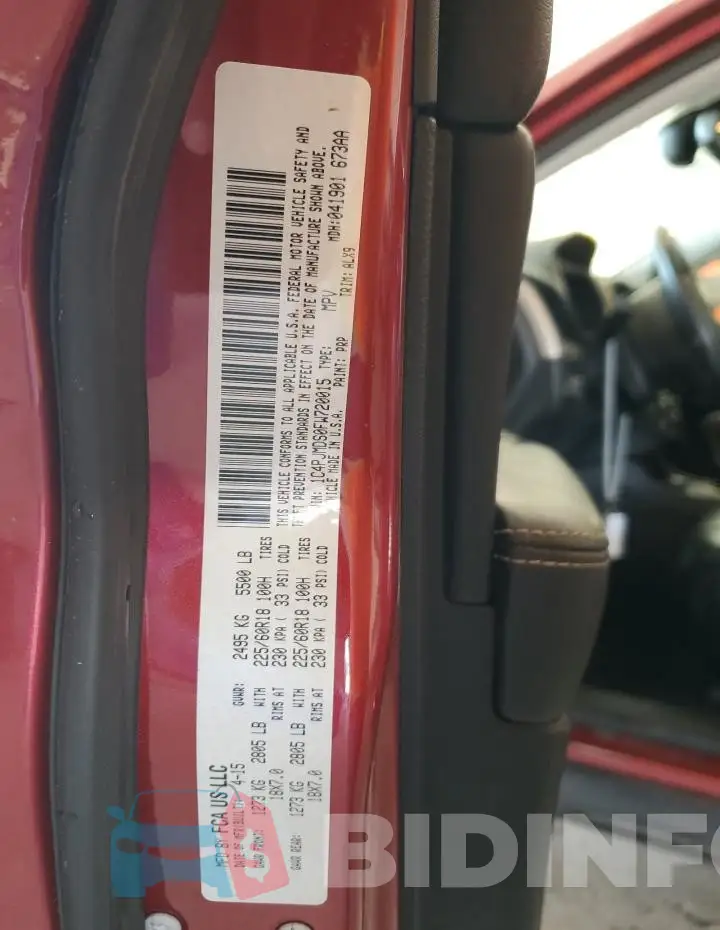 1C4PJMDS0FW720015 Photo# 14