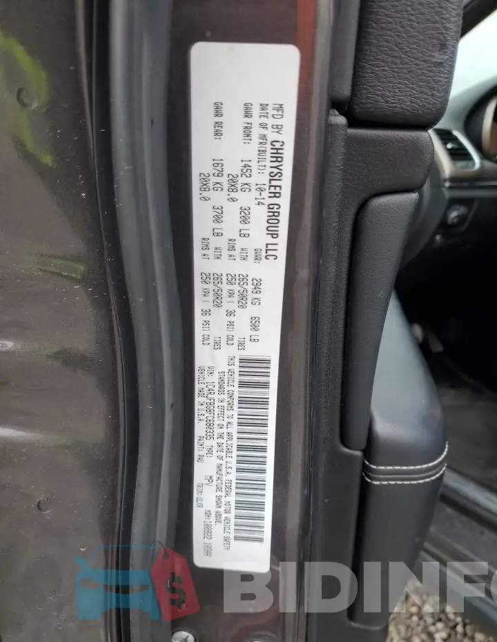 1C4RJFBG8FC680335 Photo# 14