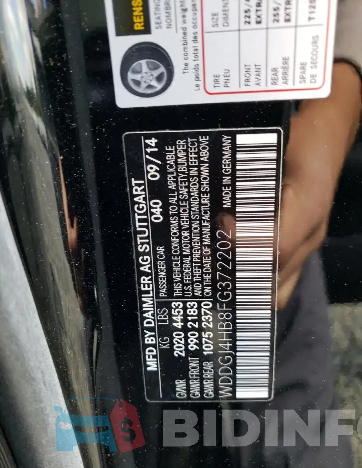 WDDGJ4HB8FG372202 Photo# 12