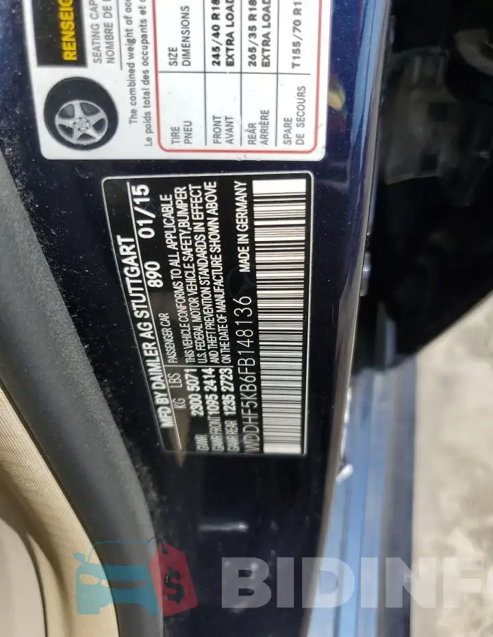 WDDHF5KB6FB148136 Photo# 12