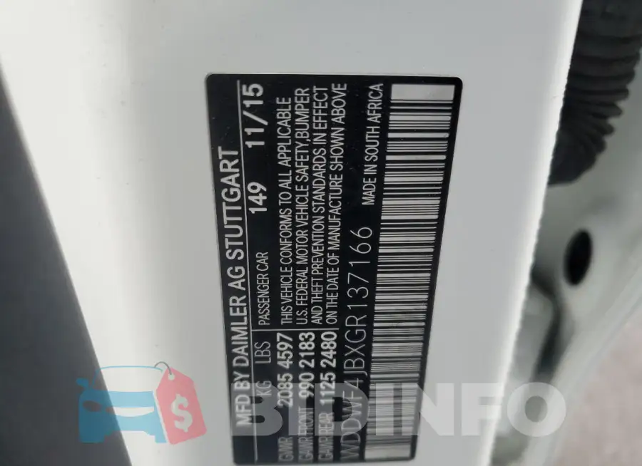 WDDWF4JBXGR137166 Photo# 12