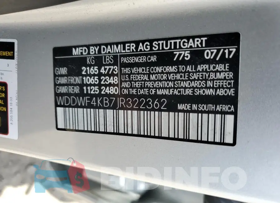 WDDWF4KB7JR322362 Photo# 12