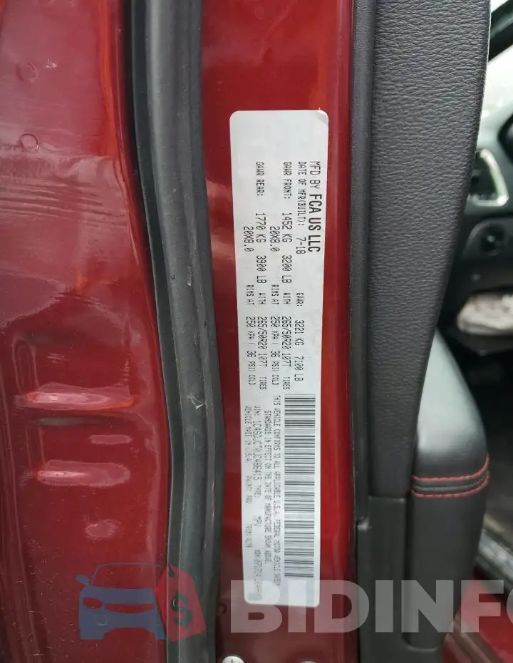 1C4SDJCT0JC486415 Photo# 13