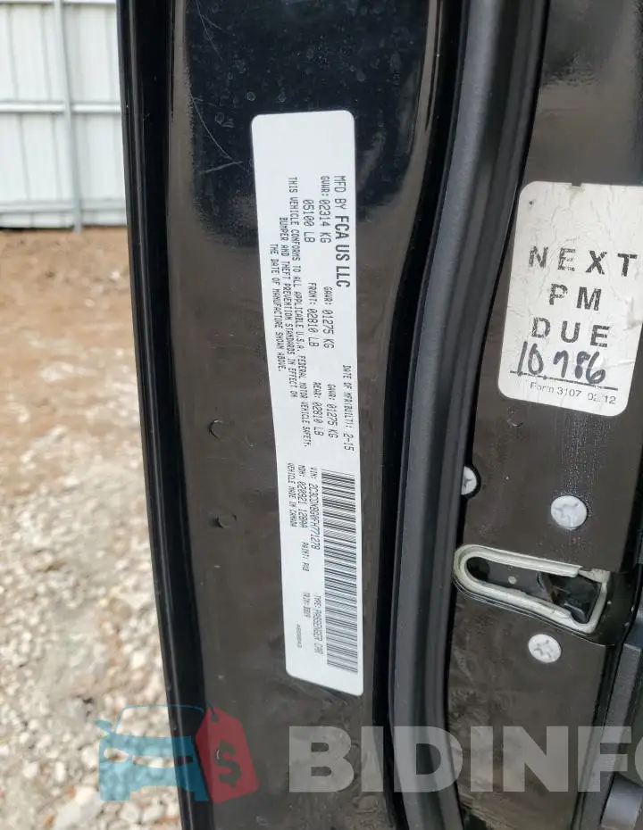 2C3CDXBG0FH771278 Photo# 12