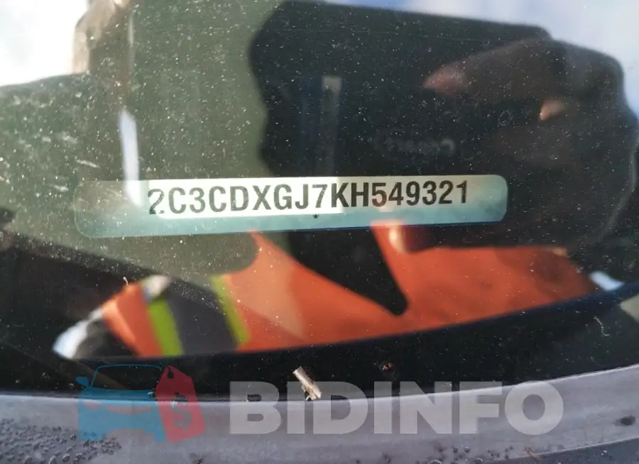 2C3CDXGJ7KH549321 Photo# 12