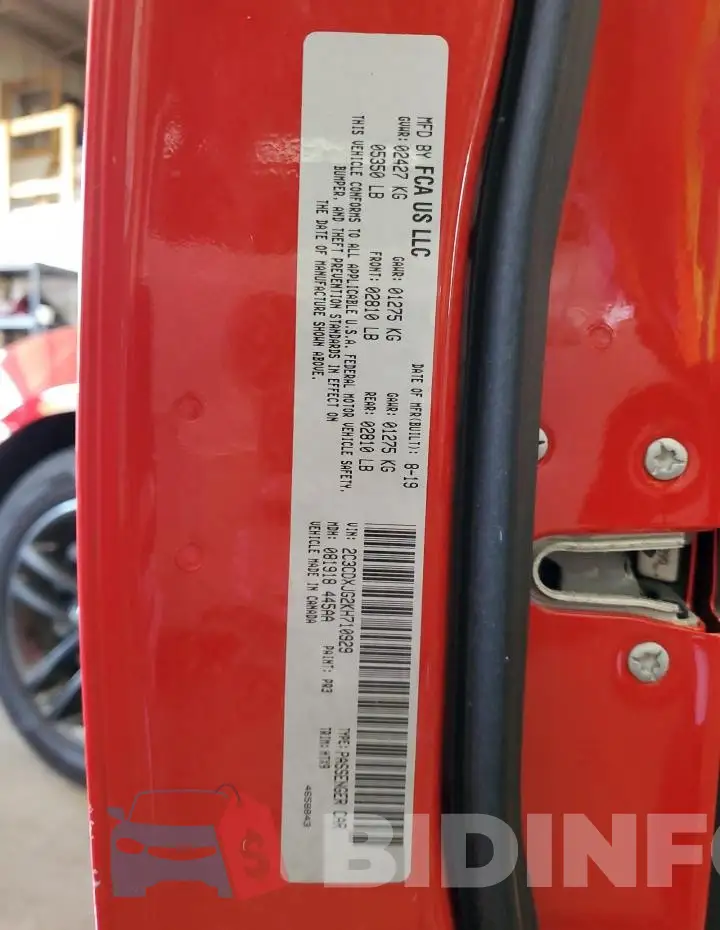 2C3CDXJG2KH710929 Photo# 12