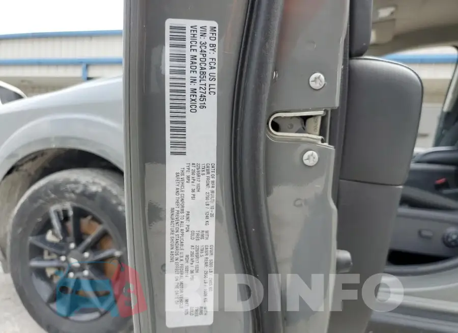 3C4PDCAB5LT274516 Photo# 13