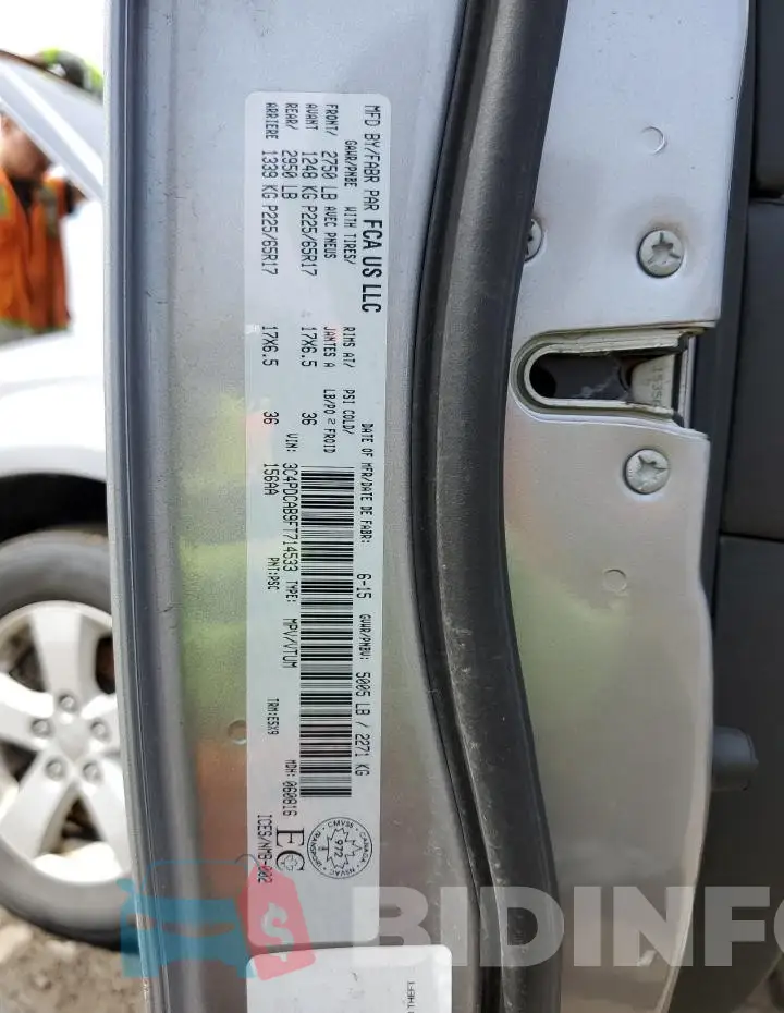 3C4PDCAB9FT714533 Photo# 12