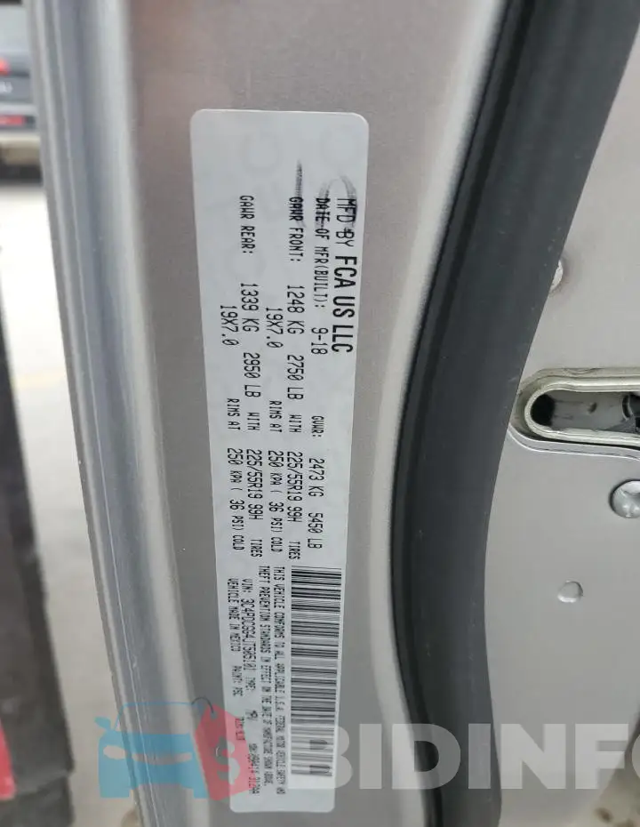 3C4PDCGG4JT505101 Photo# 14