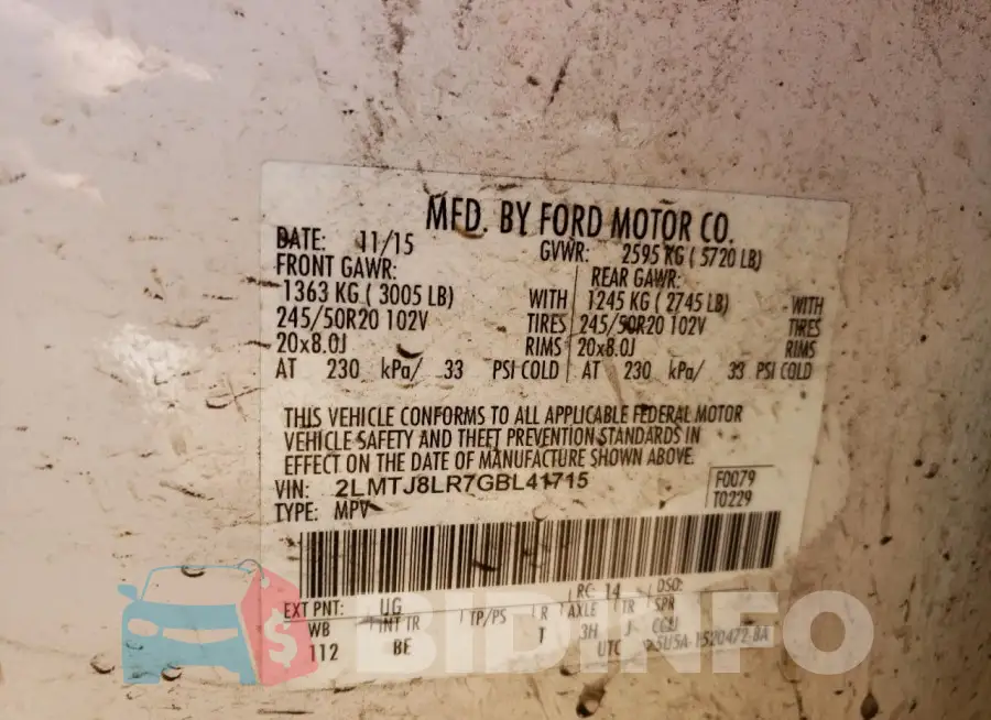 2LMTJ8LR7GBL41715 Photo# 12