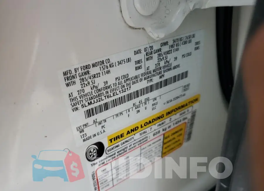 5LMJJ2LT6LEL13217 Photo# 13