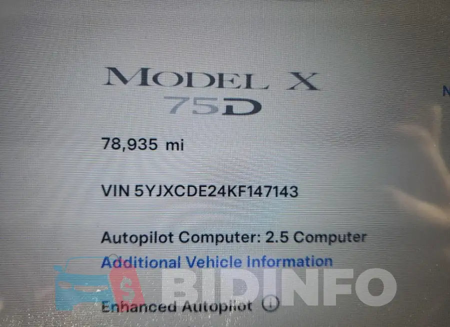 5YJXCDE24KF147143 Photo# 9