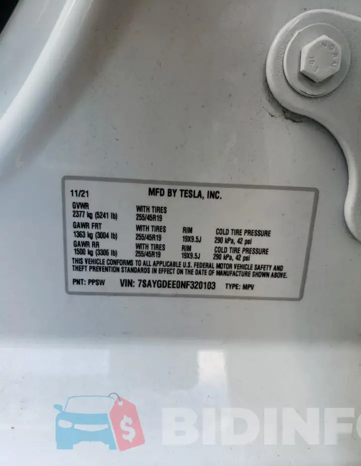 7SAYGDEE0NF320103 Photo# 12