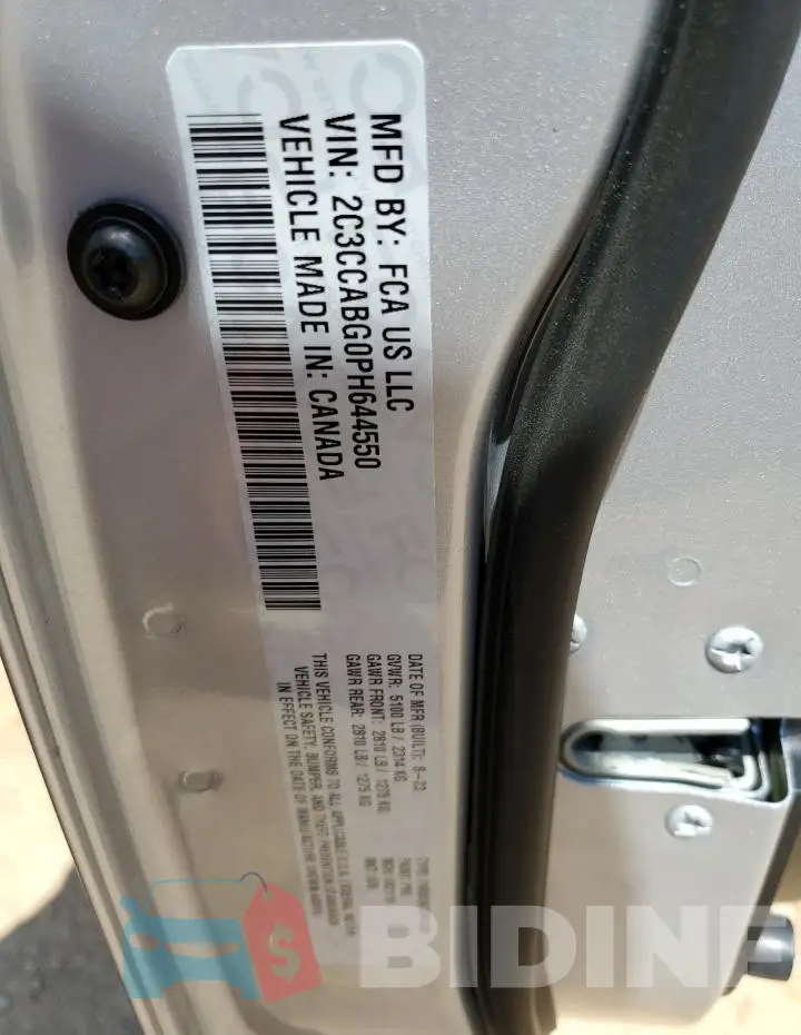2C3CCABG0PH644550 Photo# 12