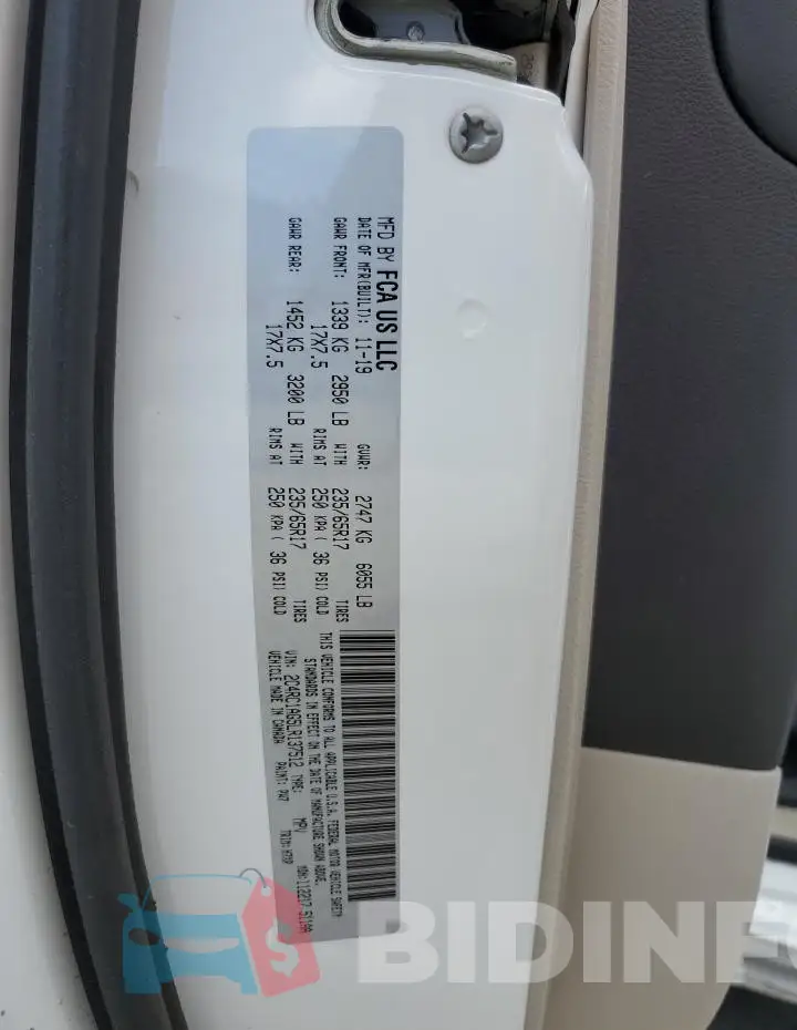 2C4RC1AG5LR137512 Photo# 14