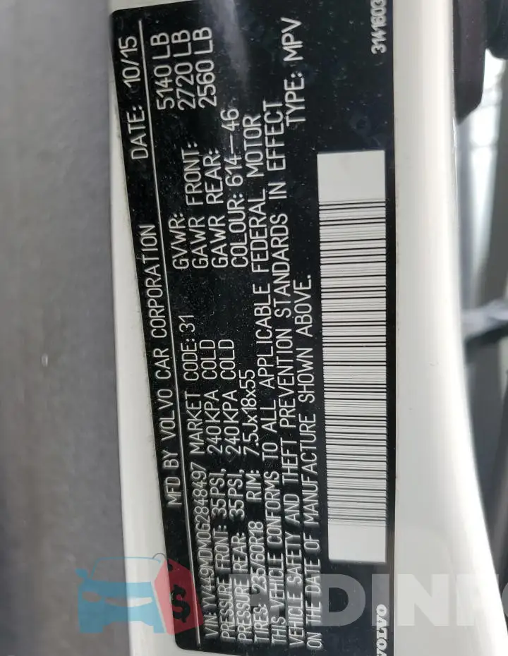 YV449MDM0G2848497 Photo# 13