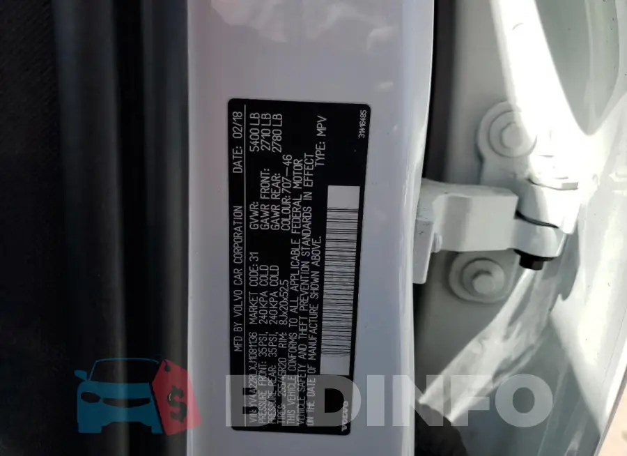 YV4A22RLXJ1081136 Photo# 13