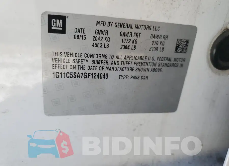 1G11C5SA7GF124040 Photo# 12