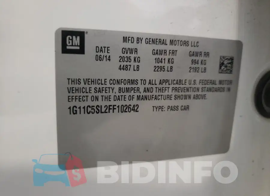 1G11C5SL2FF102642 Photo# 12